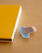 【EMB PAPER CLIP】刺繍モチーフがユニークなクリップ・しおり