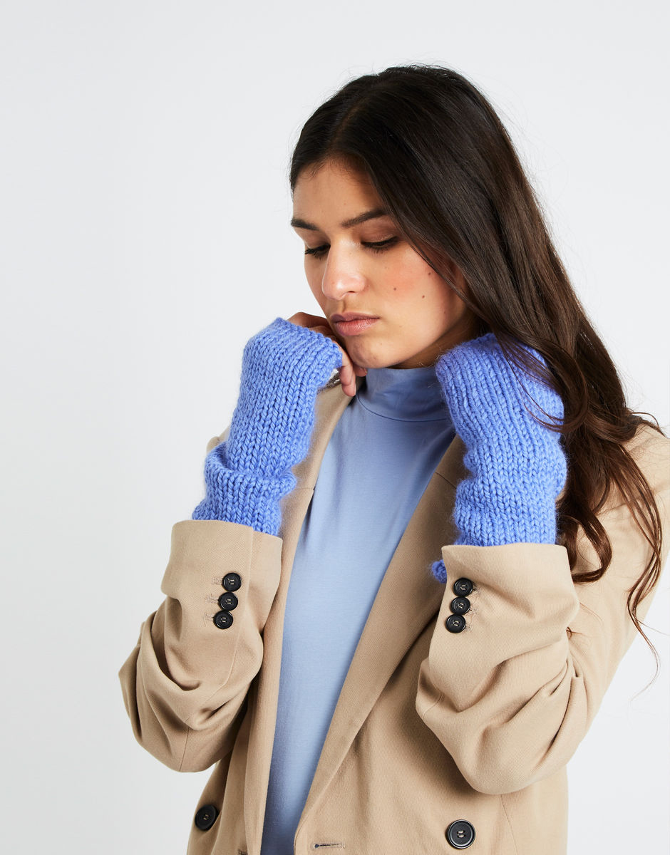 【KATE MITTENS / PATTERN SET】初心者にもおすすめの指なし手袋の編み物パターン