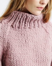 【EDEN JUMPER / PATTERN SET】シンプルでラグジュアリーなセーターの編み物パターン