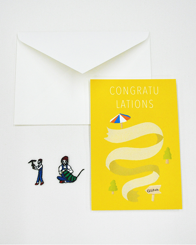 【GREETING CARD+WAPPEN】カラー