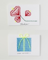 EMBROIDERY GREETING CARD KIT