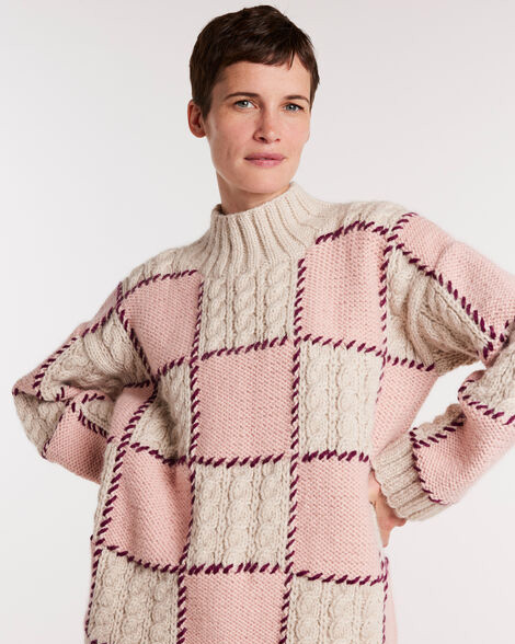 【LOVE STORY SWEATER / PATTERN SET】色んな編み方にチャレンジできるセーターの編み物パターン