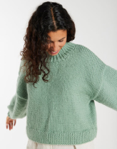 【SWITCH SWEATER / PATTERN SET】初心者にも挑戦しやすいシンプルなセーターの編み物パターン