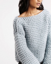 【DREAMIN' JUMPER / KIT】極太毛糸で編むセーターの編み物キット