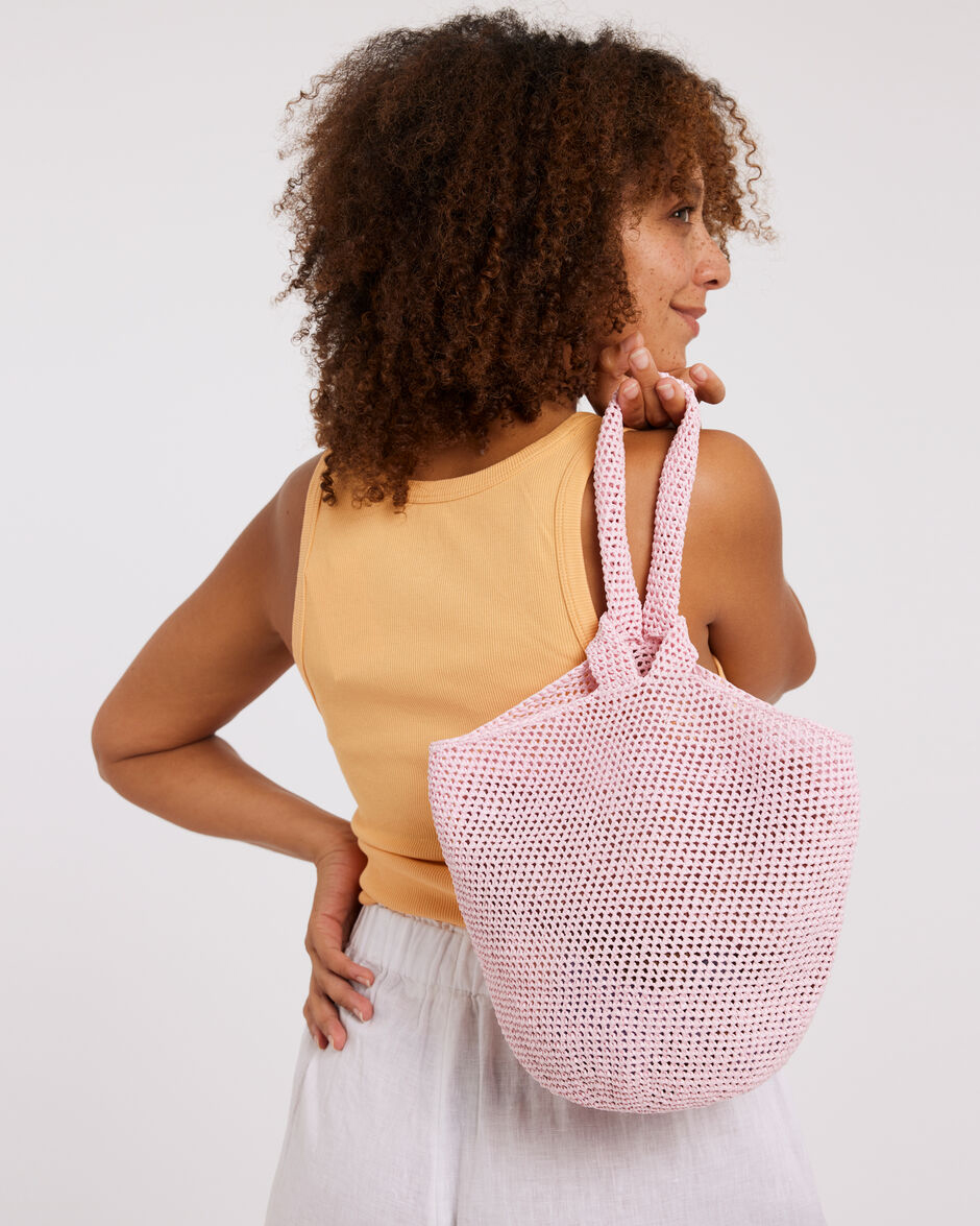 【MONICA BAG / PATTERN SET】ラフィアとかぎ針で編むバッグのパターン