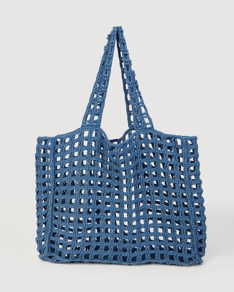 【FOREVER BAG / PATTERN SET】かぎ針で編む格子柄バッグの編み物パターン