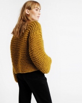 【DREAMIN' JUMPER / KIT】極太毛糸で編むセーターの編み物キット