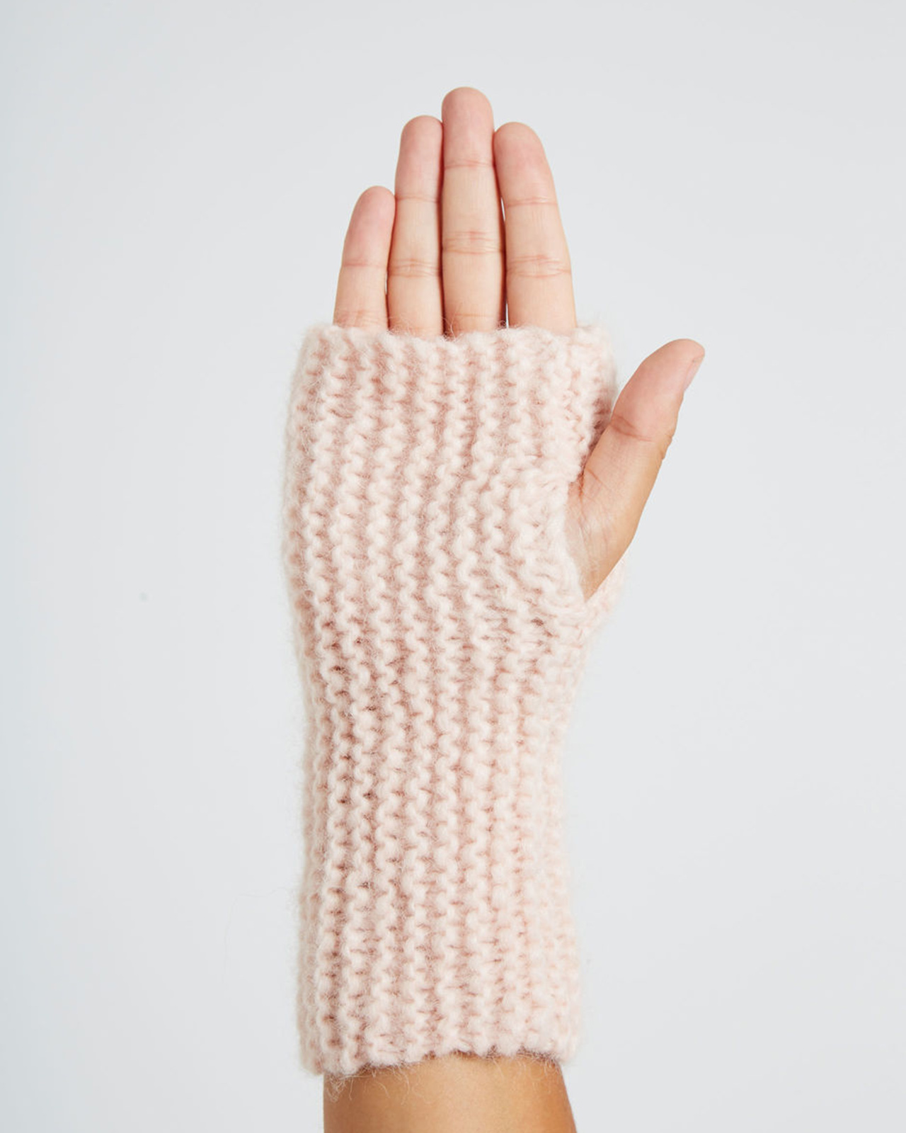 【SHINING STAR MITTENS / PATTERN SET】初心者にもおすすめの指なし手袋の編み物パターン