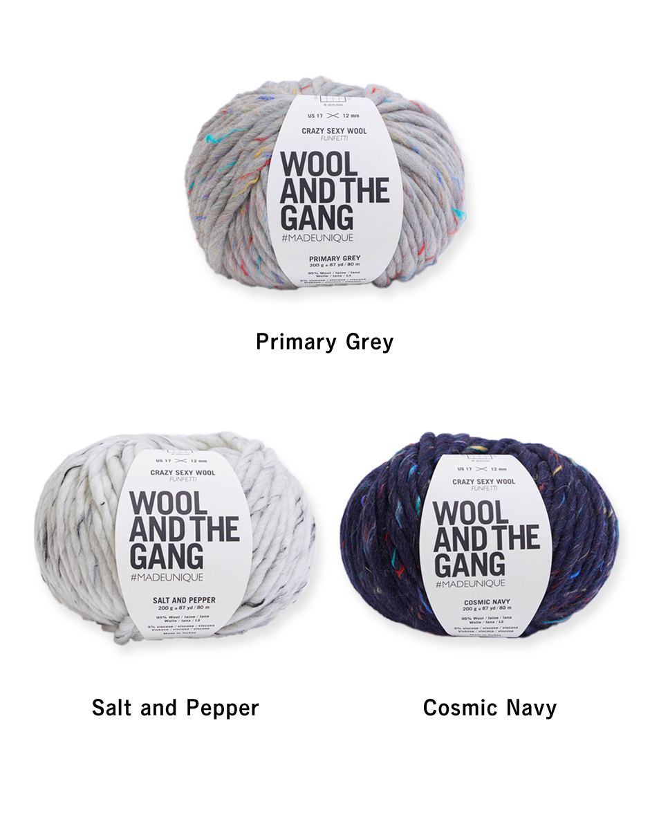 CRAZY SEXY WOOL -funfetti collection-