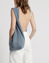 【GET LUCKY BAG / KIT】かぎ針で作るショッピングバッグの編み物キット